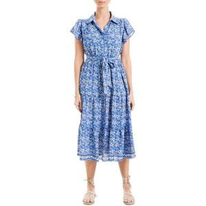green emerald velvet dress Max Studio Flutter Sleeve V-Neck Empire Waist Maxi Dress Multi-Colored at  Amazon Women's Clothing store